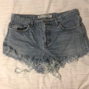 Express Denim Shorts
